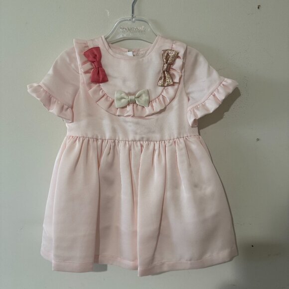 NWT Hucklebones Silk Bow Dress - 2Y - Picture 3 of 6